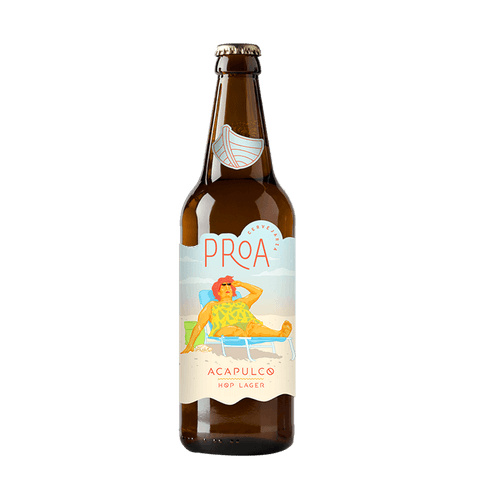 CERVEJA PROA ACAPULCO HOP LAGER 500ML